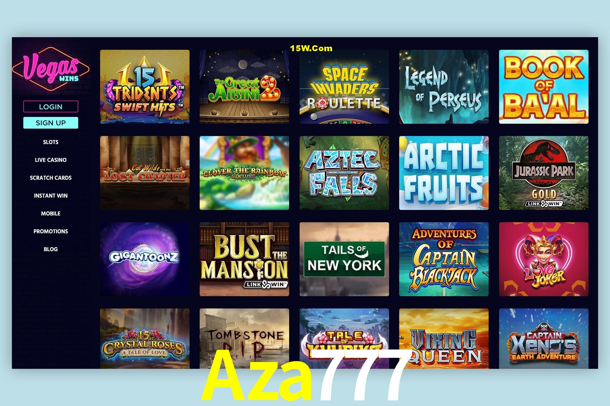 Account Benefits Aza777