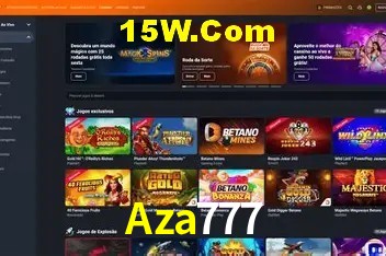 Jackpots e promoções na Aza777